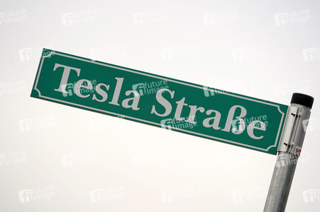 Baustelle der Tesla Gigafactory 4 in Grünheide