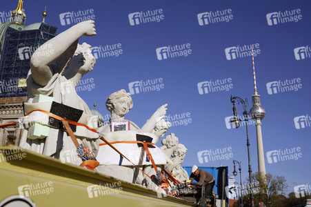 Statuen für den Schlüterhof in Berlin