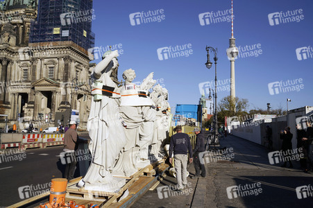 Statuen für den Schlüterhof in Berlin