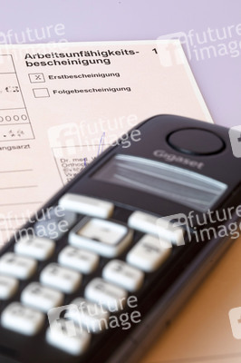 Symbolfoto Krankschreibung per Telefon