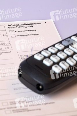 Symbolfoto Krankschreibung per Telefon