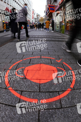 Symbolfoto Corona-Piktogramm