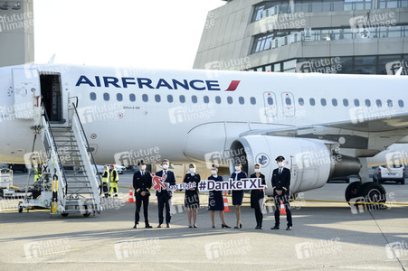 Letzter Abflug vom Flughafen Tegel in Berlin