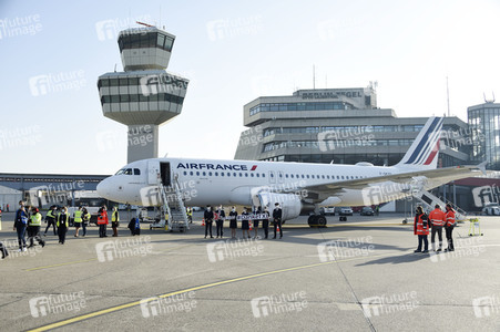 Letzter Abflug vom Flughafen Tegel in Berlin