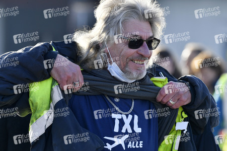 Letzter Abflug vom Flughafen Tegel in Berlin