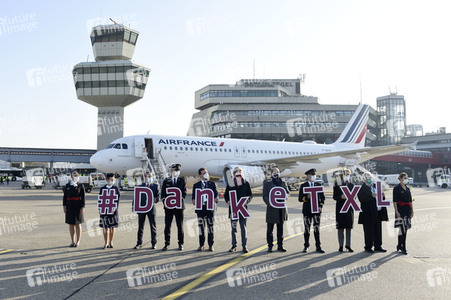 Letzter Abflug vom Flughafen Tegel in Berlin