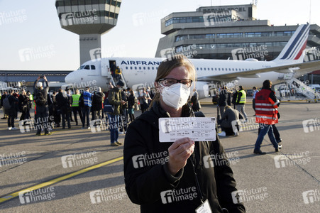 Letzter Abflug vom Flughafen Tegel in Berlin