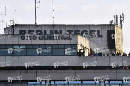 Letzter Abflug vom Flughafen Tegel in Berlin