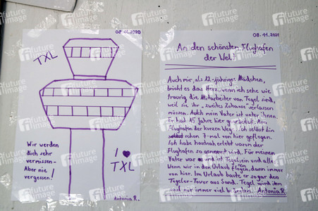 Letzter Abflug vom Flughafen Tegel in Berlin