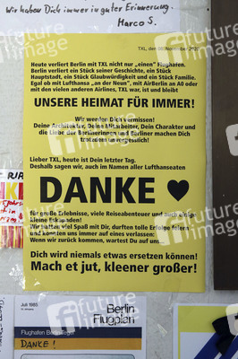 Letzter Abflug vom Flughafen Tegel in Berlin