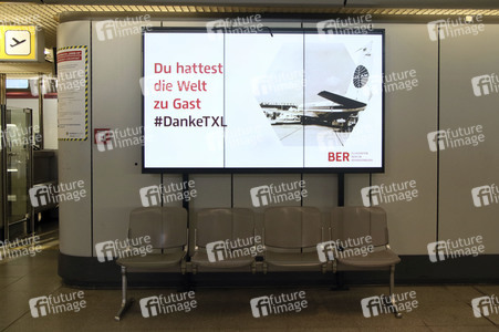 Letzter Abflug vom Flughafen Tegel in Berlin