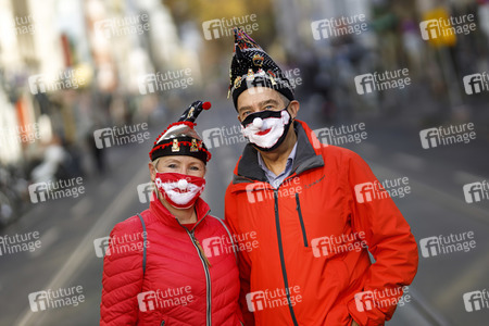 Symbolfoto Karnevalsauftakt in Coronazeiten