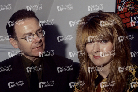 Pressetermin mit Robert Fripp und Toyah Willcox in London