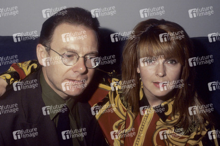 Pressetermin mit Robert Fripp und Toyah Willcox in London