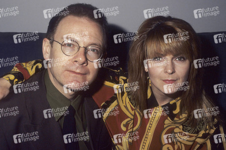 Pressetermin mit Robert Fripp und Toyah Willcox in London