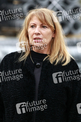 Pressetermin zum Bau eines Zauns zur Eindämmung der Afrikanischen Schweinepest in Krauschwitz