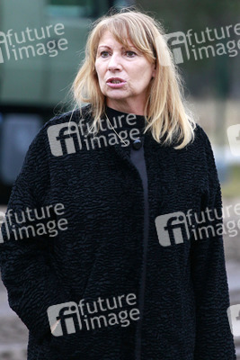 Pressetermin zum Bau eines Zauns zur Eindämmung der Afrikanischen Schweinepest in Krauschwitz