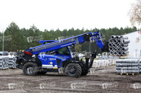 Pressetermin zum Bau eines Zauns zur Eindämmung der Afrikanischen Schweinepest in Krauschwitz