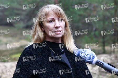 Pressetermin zum Bau eines Zauns zur Eindämmung der Afrikanischen Schweinepest in Krauschwitz