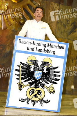 Corona-Stollen-Pressekonferenz in München