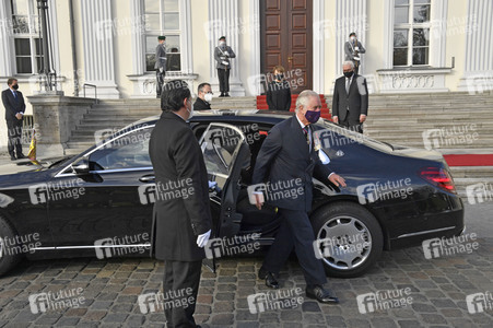 Empfang von Prinz Charles und Herzogin Camilla beim Bundespräsidenten in Berlin