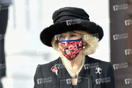 Empfang von Prinz Charles und Herzogin Camilla beim Bundespräsidenten in Berlin