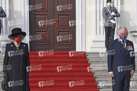 Empfang von Prinz Charles und Herzogin Camilla beim Bundespräsidenten in Berlin