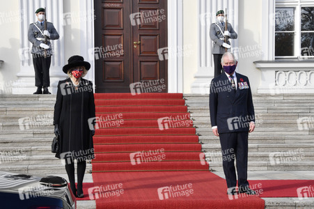 Empfang von Prinz Charles und Herzogin Camilla beim Bundespräsidenten in Berlin
