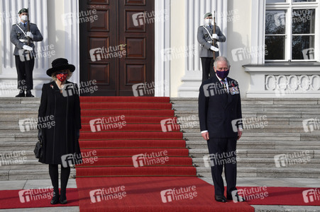 Empfang von Prinz Charles und Herzogin Camilla beim Bundespräsidenten in Berlin