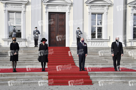 Empfang von Prinz Charles und Herzogin Camilla beim Bundespräsidenten in Berlin