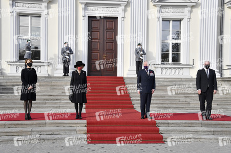 Empfang von Prinz Charles und Herzogin Camilla beim Bundespräsidenten in Berlin