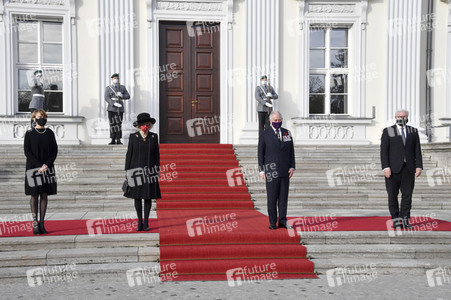 Empfang von Prinz Charles und Herzogin Camilla beim Bundespräsidenten in Berlin