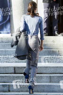 Königin Letizia von Spanien bei einem UNICEF Arbeitstreffen in Madrid