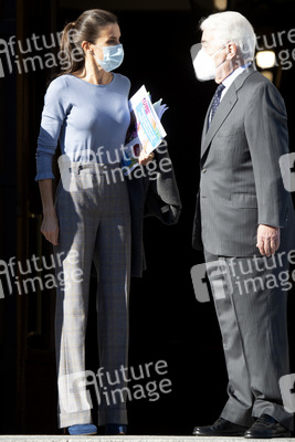 Königin Letizia von Spanien bei einem UNICEF Arbeitstreffen in Madrid