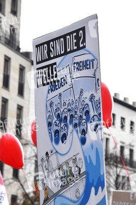 Proteste von Gegnern der Corona-Politik in Berlin