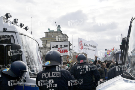 Proteste von Gegnern der Corona-Politik in Berlin