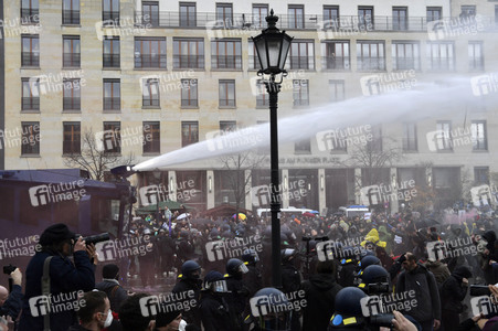 Proteste von Gegnern der Corona-Politik in Berlin