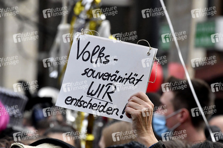 Proteste von Gegnern der Corona-Politik in Berlin