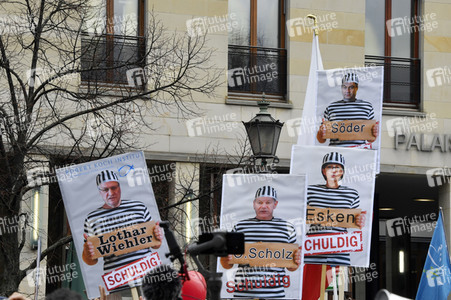 Proteste von Gegnern der Corona-Politik in Berlin