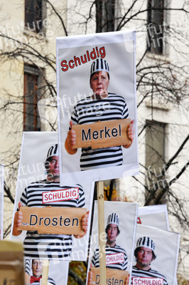 Proteste von Gegnern der Corona-Politik in Berlin