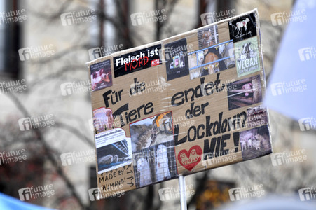 Proteste von Gegnern der Corona-Politik in Berlin