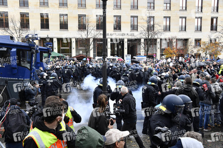 Proteste von Gegnern der Corona-Politik in Berlin