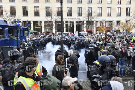 Proteste von Gegnern der Corona-Politik in Berlin