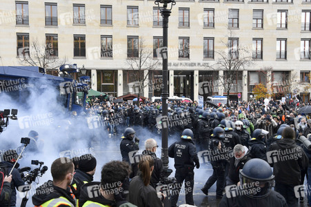 Proteste von Gegnern der Corona-Politik in Berlin