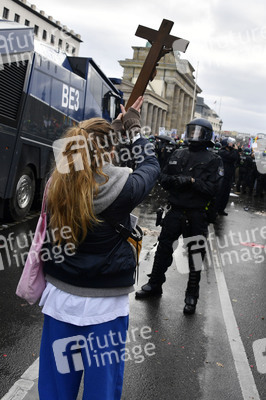 Proteste von Gegnern der Corona-Politik in Berlin