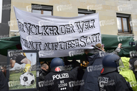 Proteste von Gegnern der Corona-Politik in Berlin