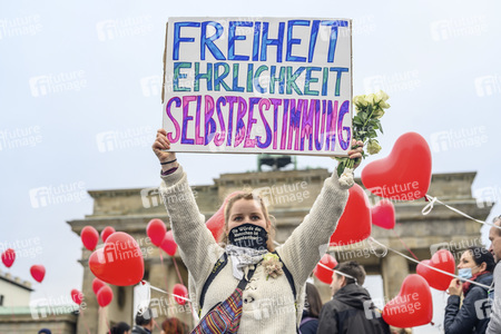 Proteste von Gegnern der Corona-Politik in Berlin
