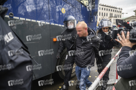 Proteste von Gegnern der Corona-Politik in Berlin