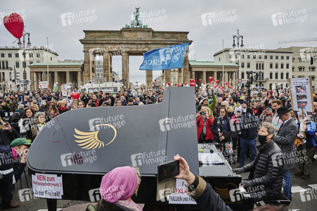 Proteste von Gegnern der Corona-Politik in Berlin