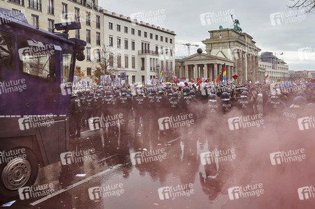 Proteste von Gegnern der Corona-Politik in Berlin
